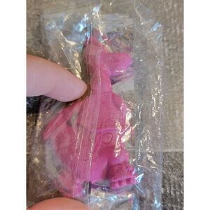 Fruity Pebbles Flintstone 1991 purple dinosaur skates toy figure